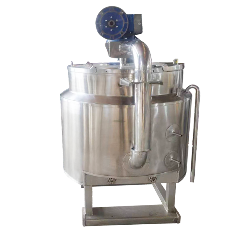 Double Agitator Electric Heating Mixing Tank 
