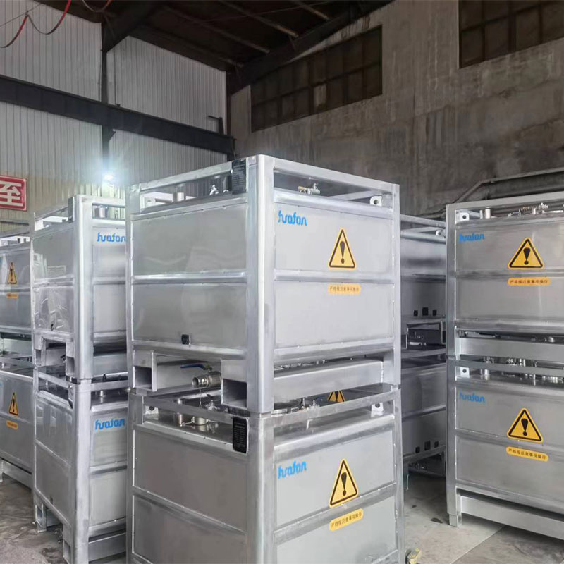 Square Stainless Steel IBC Tote Tank