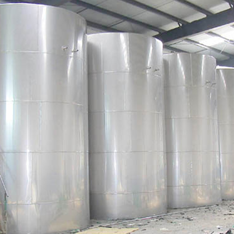 Vertical Stainless Steel Liquid Storage Tank